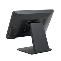 Caisse enregistreuse tactile 15,6 pouces avec système Windows, processeur I5 de 4e génération, 8+128 Go, idéale pour les supermarchés