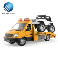 Coolerstuff E674-003 1/18 rc dépanneuse électrique jouet pour enfants véhicule de sauvetage télécommande loisirs camions route dépanneuse
