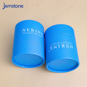 Tubo de papel de embalaje impreso color personalizado logotipo personalizado respetuoso con el medio ambiente con tapa - Product Image 3