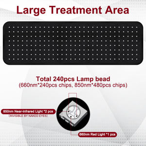 Gerylove परिसंचरण में सुधार लाल अवरक्त प्रकाश चिकित्सा उपकरणों आराम पेशी और सूजन के लिए पहनने योग्य कमर बेल्ट - Product Image 5