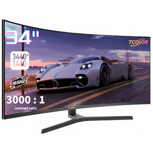 Màn hình 34 inch 4K màn hình cong màn hình 3840*2160 moniteur PC moniteur incurv LED 165Hz chơi game màn hình Màn hình rộng <span class=keywords><strong>LCD</strong></span> hiển thị - Product Image 1