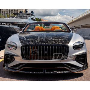 Capot moteur en fibre de carbone sèche style Continental MSY pour Bentley Continental GT & GTC 2025+ - Product Image 2