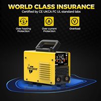 Machine à souder portable 140A 2-en-1 MMA/TIG avec écran LCD numérique intelligent, entrée 110V, fonction ARC Force et démarrage à chaud