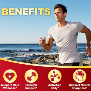 Tabletas de Epimedium de Alta Potencia, Suplemento Natural para la Vitalidad Masculina, Mejora los Niveles de Energía y Resistencia - Product Image 4