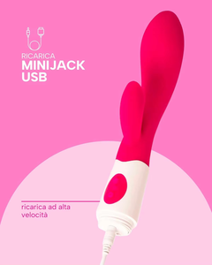 G-Punkt Rabbit-Stick Vibrator, Klitoris-Stimulator, Massagegerät, Dual-Motor Künstlicher <span class=keywords><strong>Penis</strong></span>, Weibliches Sexspielzeug, 100% Wasserdicht - Product Image 3