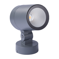 Projecteur LED d'extérieur IP65 12V en alliage d'aluminium, blanc chaud 3000K, angle de faisceau 25°, pour jardin