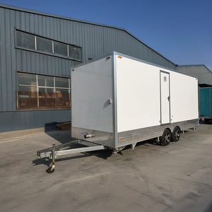 2025 Inodoros móviles portátiles económicos Cabina Baño Remolque para viajes Punto escénico al aire libre - Product Image 3