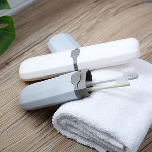 <b>Case</b> Portable Breathable Travel <b>Toothbrush</b> Holder for Camping Home School Business - Product Image 5