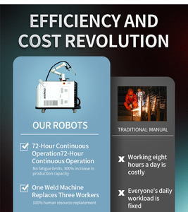 Votre <span class=keywords><strong>premier</strong></span> <span class=keywords><strong>robot</strong></span> de soudage : démarrage facile, retour sur investissement rapide de 3 à 6 mois. Sûr, simple, réduit les coûts de 500 000 $ par an. Parfait pour les boutiques en croissance. - Product Image 2