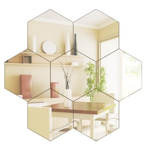 4MM Beveled Edge Rectangle Beveled Mirror Tiles Beveled Mirror Trips Beveled Glass Mirror - Product Image 2