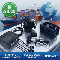 Kit de Válvula Hidráulica Proporcional Inalámbrica de Grado Industrial de 12V 24V y 4 Secciones para Grúa de Camión con Control Remoto por Radio
