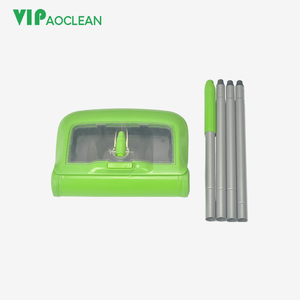 Barredora Manual de Plástico para Alfombras VIPaoclean con Recolector de Polvo - Product Image 4