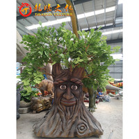 Arbre parlant taille de vie durable avec mouvement de plante astronomique, accessoire utilisé pour le parc à thème, nouvelle collection