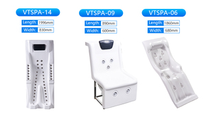 Siège de massage en acrylique durable, fauteuil de massage à remous pour SPA, <span class=keywords><strong>piscine</strong></span>, hydrothérapie, fauteuil de spa à jets - Product Image 5