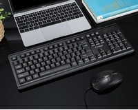 TWOLF TF500 Keyboard dan Mouse Gaming Berkabel untuk Komputer Desktop PC