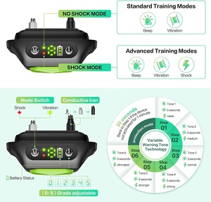 Rinden halsband für Hunde Wiederauf ladbare IP67 Wasserdichte Hund Anti Bark Gerät Beep Vibration Bark Control für kleine mittelgroße Hunde - Product Image 3