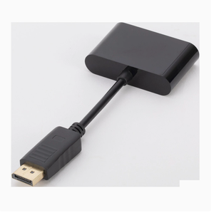 Docking Station HUB 2-in-1 da <span class=keywords><strong>DP</strong></span> a <span class=keywords><strong>HDMI</strong></span> e VGA, Compatibile con PC, Laptop e Interfacce <span class=keywords><strong>DP</strong></span> - Product Image 1