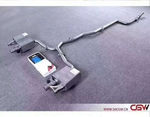 CGW カスタマイズ SS 304 カットアウト キャットバック エキゾースト パイプ マフラー Mercedes-Benz AMG W205 C300用 - Product Image 3