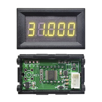 Voltmètre numérique à affichage LED 0.36 pouces DC 0-33V 0.36 "panneau compteur de tension haute précision à 5 chiffres pour voiture moto Volt Teste