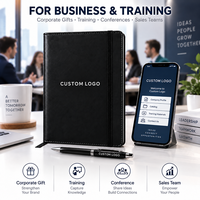 Carnet NFC A5 personnalisé avec logo, ouverture par tapotement pour ouvrir le site de l'entreprise, guide de formation, journal d'affaires pour événements d'entreprise
