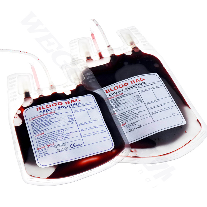 Single Sterile CPDA 1 Blood Collection