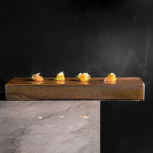 Kreatives Restaurant-Dekor Rechteckiges Geschirr Weiße Servierplatte Tablett Vajilla Quaderförmiges Tablett Sashimi <span class=keywords><strong>Sushi</strong></span> Teller - Product Image 5