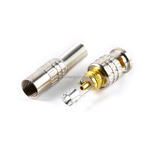 Conector sin soldadura <span class=keywords><strong>BNC</strong></span> Q9, Conector de osciloscopio de vídeo, 75-5 Ohm, Cable de monitoreo - Product Image 4