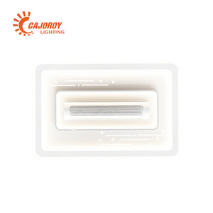 Ventilateur de <span class=keywords><strong>plafond</strong></span> LED sans pales moderne pour chambre d'enfant, avec éclairage intégré, design étoile, rond ou carré - Product Image 3