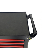 Aydel Armoire à outils d'atelier en fer robuste personnalisée OEM à 7 tiroirs, chariot de rangement de garage avec roulettes en polyuréthane de 5 pouces, garantie 3 ans