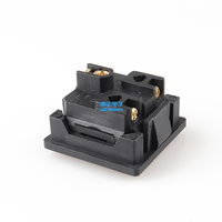 Prise de courant industrielle universelle multifonctionnelle LZ-F-T1 à 3 broches 10A 250V en laiton, prise US en cuivre et nylon, usage général