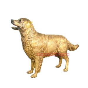 Bronze célèbre chien <span class=keywords><strong>Statue</strong></span> maison jardin ornement <span class=keywords><strong>Sculpture</strong></span> métal artisanat Premium Figurine pour décor extérieur - Product Image 4