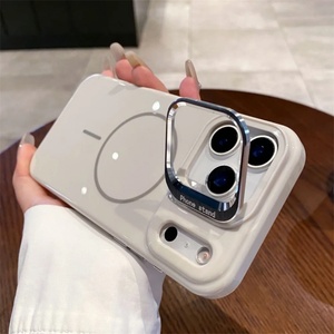 Funda Protectora de Silicona Antigolpes, Brillante, Suave, de TPU, con Soporte para Cámara, para iPhone 17, 16, 15 Pro Max - Product Image 6