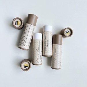 Precio de fábrica Ecológico Bálsamo labial Desodorante Cilindro Contenedor 5G 10g Cartón Resistente al aceite Push up <span class=keywords><strong>Paper</strong></span> <span class=keywords><strong>Mini</strong></span> Lipstick - Product Image 3