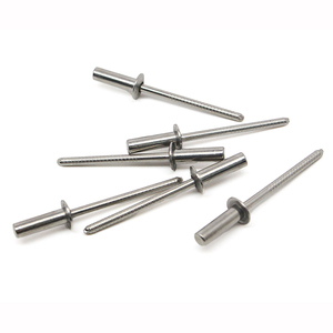 SS304 <b>Blind</b> Rivet Manufacturer DIN7337 Closed End Sealed Round Dome Head Stainless Steel Rivet - Product Image 3
