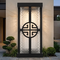 Applique murale LED extérieure étanche avec double température de couleur (3000K/4000K) 110-265V pour l'éclairage de jardin, balcon et cour