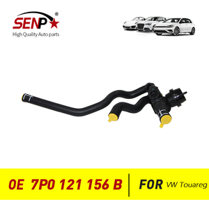 Manguera de refrigerante del sistema de refrigeración automática con válvula de calentador 7P0121156B para Volkswagen <span class=keywords><strong>Touareg</strong></span> <span class=keywords><strong>Mk2</strong></span> - Product Image 4