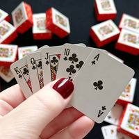 Jeu de cartes à jouer personnalisé avec votre propre logo imprimé, style mignon, jeu de cartes en papier, mini poker sur mesure
