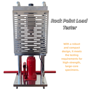 Apparecchio per Test <span class=keywords><strong>di</strong></span> Carico Puntuale su Roccia da Laboratorio 50KN / Misuratore <span class=keywords><strong>di</strong></span> Resistenza della Roccia / Tester Digitale per Carico Puntuale / Attrezzatura per Test su Roccia - Product Image 4