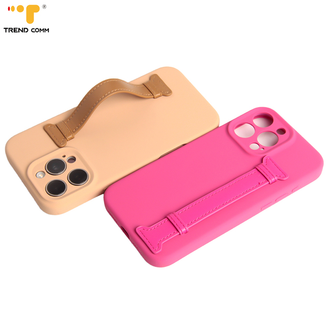 2026 New Design Silicone Phone Case With Holder Phone Case for iPhone 13 14 15