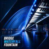 Diseño y Construcción de Fuentes Digitales con Cortina de Agua - Puente de Cascada con Luz LED - Tecnología Patentada CE ROHS