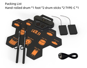 กลองอิเล็กทรอนิกส์แบบม้วนมีเสียงสำหรับเด็ก FDK-311 1.2กก. ทำจากซิลิโคนแบบพกพา - Product Image 6