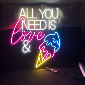 Insegna al Neon Personalizzata all'Ingrosso per Camera da Letto, <span class=keywords><strong>Mr</strong></span> e Mrs, Matrimonio, Casa, Bar, Oh Baby, Buon Compleanno, Luce LED Personalizzata - Product Image 6