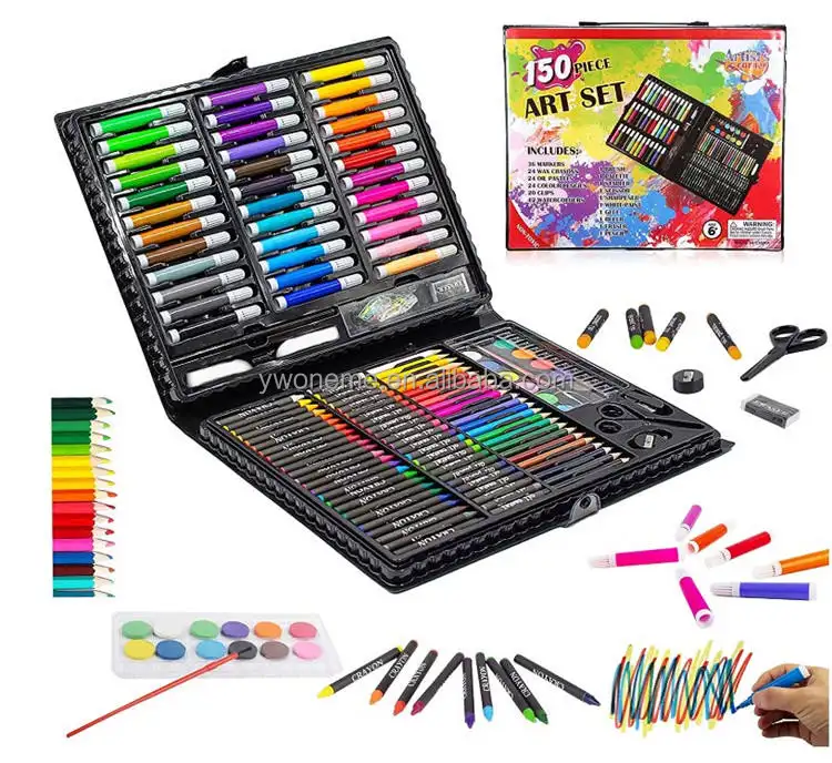 Artist Phosphors colores para juego de pintura profesional acuarela creyones de colores cajas crayón material escolar Art colors Kit