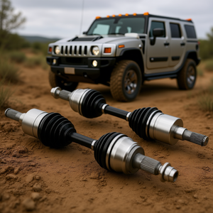 Conjunto de Eje de Transmisión para Hummer H3, Delantero Izquierdo y Derecho, de Acero, 2 Piezas - Product Image 2