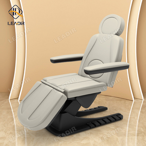 Elektrisch verstellbarer Salon Wimpern Kosmetischer Gesichts stuhl 3 Motoren Beauty Recliner Lash Tattoo <span class=keywords><strong>Massage</strong></span> bett - Product Image 2