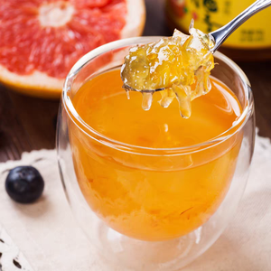 Mermelada de Té de <span class=keywords><strong>Pomelo</strong></span> Orgánico G-F00D Premium con Aditivos de Azúcar, Líquido Dulce Natural, Envase en Frasco y Caja, Té de Burbujas - Product Image 3