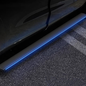Estribo Lateral Eléctrico Automático, Antipinzamiento, Impermeable, Antideslizante, con Luz LED Lateral para <span class=keywords><strong>TOYOTA</strong></span> <span class=keywords><strong>Sienna</strong></span> 2021+ - Product Image 3