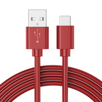 Fábrica al por mayor cable USB MFi certificado chip original C48 1m 2M personalizado para IOS iPhone cargador 14 13 12 11 8 pro Max