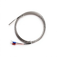 Sensor de Temperatura Termopar Tipo K en Forma de U con Sonda de Acero Inoxidable para Superficies de Calderas y Tuberías