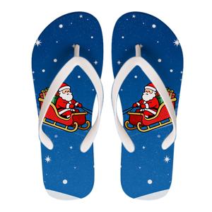 Chanclas Personalizadas con Personajes de Dibujos Animados para Mujer, Pantuflas Navideñas de Santa Claus, Regalo Personalizado para las Fiestas, Fabricante de Calzado Antideslizante - Product Image 3